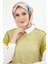 Beli Lastikli Pantolonlu Basic Gömlekli Fileli Üçlü Takım Yağ Yeşili 24YT633 5