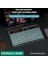 Tablet ve Telefonlar Için 7 Renk Rgb LED Işıklı Kablosuz Bluetooth Klavye - FC461 5