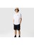 Essential Oversize Simple Dome Erkek T-Shirt Beyaz 2