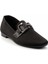 Siyah Triko Kadın Loafer Ayakkabı K01320302382 2