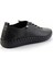 Siyah Deri Kadın Casual Ayakkabı K01467012203 3