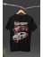 Street Racing Car Sırt Baskılı T-Shirt, Racing Araba Yarış Temalı Baskılı Tişört 3