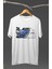 Mavi Nissan Skyline R34 Baskılı T-Shirt, Araba Yarış Temalı Baskılı Tişört 1