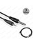 3.5 mm Trs Stereo Erkek - 1/4 (6.35 Mm) Ts Mono Erkek Ses Kablosu 3 Metre 2