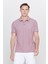Slim Fit Dar Kesim 3 'lü Kıvrılmaz Polo Yaka Tişört 4