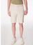 Bej Erkek Normal Basic Bermuda Şort F4SM-SHT 0293 3