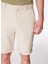 Bej Erkek Normal Basic Bermuda Şort F4SM-SHT 0293 4