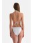 Beyaz Üçgen Küçük Bikini Üst 2