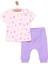HelloBaby Yenidoğan Tshirt-Patiksiz Alt 2li Takım Kız Bebek 1