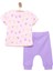 HelloBaby Yenidoğan Tshirt-Patiksiz Alt 2li Takım Kız Bebek 2