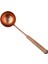 Göçek Sauna Kepçesi 11 cm Makine Dövme Kırmızı TURNA2585-1 1