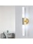 Eskitme Gold 3000K 40CM Çift Akrilik Boru Duvar Lambası,led Aplik,modern Aydınlatma 2