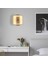 Eskitme Gold 4000K 30*30CM Kare LED Saat,aplik,duvar Aydınlatması, Saat Aplik 2
