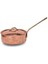 Karnıyarık Tencere Tek Kulp 10 No 34 cm El Dövme Kırmızı TURNA8203-1 1