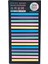 Ince Şerit Şeffaf Renkli Postit Kitap Ayracı Ayraç Postit Sticker 300 Yaprak 1