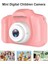 Pembe Renk Mini 1080P Hd Çocuk Kamera Dijital Fotoğraf Makinesi 2.0 Inç Ekran 3