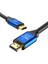 Alfalink Al-Hd4 HDMI To HDMI Metal Altın Uç V2.0 4K HDMI Kablo (4096*2160) 4