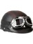 Motorcycle Scooter Open Face Half Leather Helmet With Visor Uv (Yurt Dışından) 1