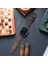 Apple Watch Uyumlu Hakiki Deri Kordon 42 / 44 / 45 / 49 mm Ultra Ultra 2 Seri 9 8 7 6 5 4 3 Uyumlu Hakiki Deri Kayış Kahverengi 2