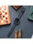 Apple Watch Uyumlu Deri Kordon 42 / 44 / 45 / 49 mm Ultra Ultra 2 Seri 9 8 7 6 5 4 3 Uyumlu Hakiki Deri Kayış Siyah 2