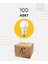 9W Bulb LED Ampul 3200K Sarı Işık - 100 Adet 2