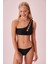 Tek Omuz Aksesuarlı Bralet Bikini Üst 2