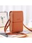 Liveasy 6.5 Inç Pu Deri Telefon Crossbody Çanta Kadınlar Için Dokunmatik Ekran Çantaları-Gri (Yurt Dışından) 1