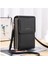 Liveasy 6.5 Inç Pu Deri Telefon Crossbody Çanta Kadınlar Için Dokunmatik Ekran Çantaları-Gri (Yurt Dışından) 1