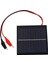 1W 5.5V Güneş Pili Epoksi Polikristalin Güneş Paneli + Şarj Için Klip 3.7V Sistemi LED Işık Çalışması 95*95MM (Yurt Dışından) 1