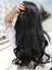 Isıya Dayanıklı Yarımay Çıt Çıt Saç - 1b - Siyah - Dalgalı - 60 cm - 110 gr 3