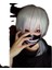 Popüler Cosplay Anime Avrupa ve Amerikan Ghouls Kaneki Ken Kısa Saç Tokyo Ghoul Gümüş Peruk Dış Ticaret (Yurt Dışından) 4