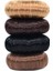 Chignon Donut Peruk Sarmal Saç Kabarık Topuz Kafa Saç Çantası Süs Donut Peruk Saç Çantası Saç Bandı (Yurt Dışından) 2