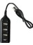 Cbtx Beyaz USB 2.0 Hi-Speed ​​4-Port Splitter Hub Adaptör Için Pc Bilgisayar (Yurt Dışından) 4