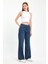 VICTORIA 010 Wide Leg Fit Denim Pantolon 0915 2