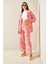 Pembe Desenli & Dokulu Kimono Takım 5YXK8-48452-20 1