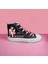 Blackpink Baskılı Old Taç Siyah Keten Çocuk Spor Ayakkabı Sneaker Okul Ayakkabısı 1