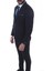 Slim Fit Sivri Yaka-Çift Yırtmaç Düz Lacivert Drop 6 Yelekli Takım Elbise 2