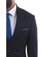 Slim Fit Sivri Yaka-Çift Yırtmaç Düz Lacivert Drop 6 Yelekli Takım Elbise 3