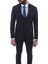 Slim Fit Sivri Yaka-Çift Yırtmaç Düz Lacivert Drop 6 Yelekli Takım Elbise 4