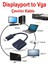 Displayport To VGA Çevirici Adaptör Display Erkek VGA Dişi 2