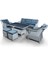 Titanium Silver Series 3+1+1 Rattan Balkon & Bahçe Takımı 2