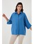 Pamuklu Truvakar Kol Oversize Gömlek Bayan GÖMLEK 514344020 4
