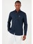 Düğmeli Yaka Pamuk Regular Fit Gömlek Erkek GÖMLEK G081SZ0041829891 5