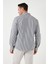 Pamuklu Çizgili Düğmeli Yaka Uzun Kollu Regular Fit Gömlek Erkek GÖMLEK CF23S112237 5
