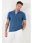 Pamuk Düğmeli Slim Fit Polo T Shirt Erkek Polo T Shirt 5902118 2