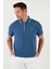 Pamuk Düğmeli Slim Fit Polo T Shirt Erkek Polo T Shirt 5902118 3