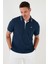 % 100 Pamuk Düğmeli Regular Fit Polo Yaka T Shirt Erkek POLO YAKA T SHİRT 5902118 6