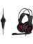 GG DS502 GAMING HEADSET 7.1 CEVRESEL SES 2X40MM SURUCU KIRMIZI DRAGON LED AYDINLATMA KABLO KUMANDA MIKROFON 2M ORGU KABLO USB BAGLANTI OYUNCU KULAKUSTU KULAKLIK 5