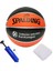 TF-150 Euroleague Kauçuk Antrenman Basketbol No 6 Outdoor Maç Topu 540 gr + Pompa + Havlu Bileklik 1