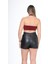 Esnek Rahat Boyundan Bağlamalı 2 Adet Crop Top 5